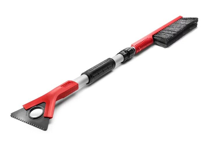 Audi Eiskratzer mit Schneebesen und Teleskopstange