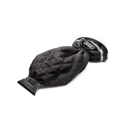Audi Eiskratzer mit Handschuh