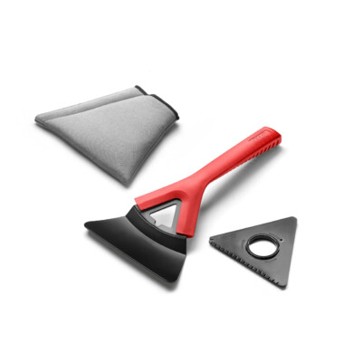 Audi Eiskratzer mit Scheibenreiniger-Aufsatz