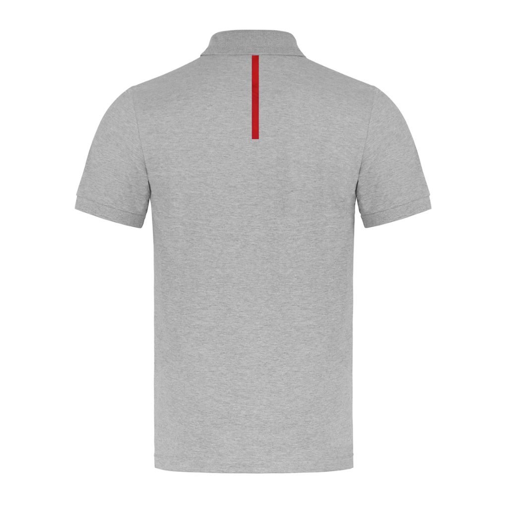 Audi Sport Poloshirt, Herren, grau melange