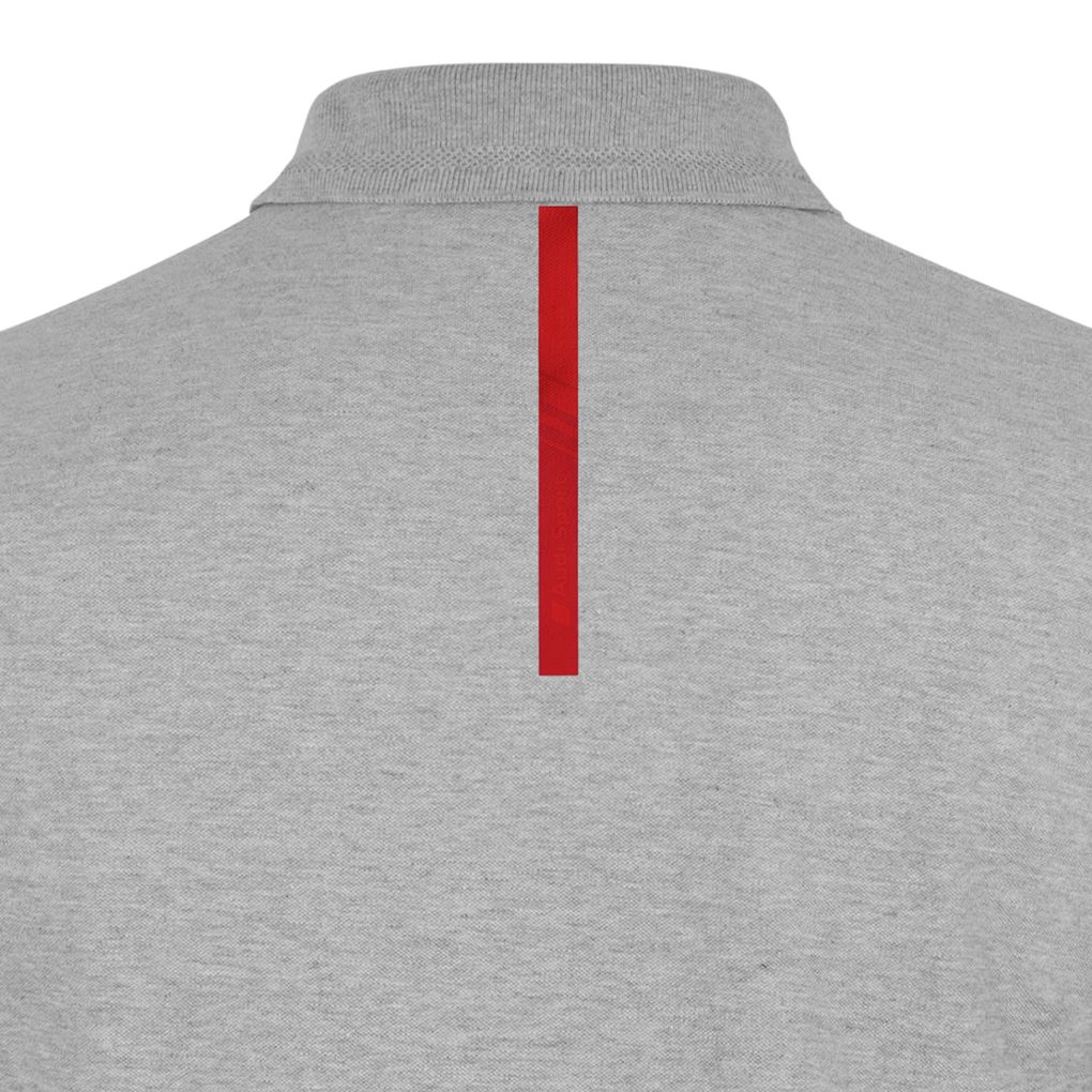 Audi Sport Poloshirt, Herren, grau melange