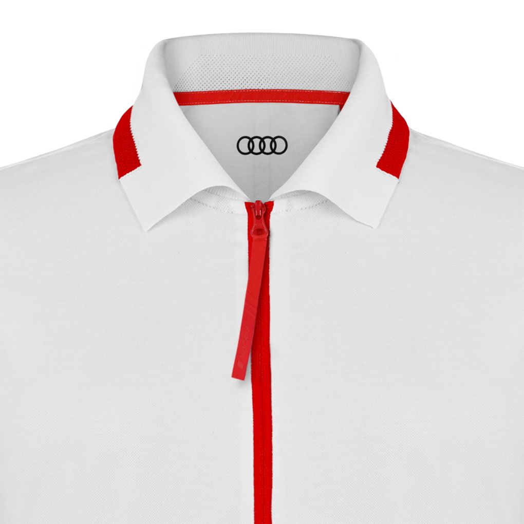 Audi Sport Poloshirt, Damen, weiß