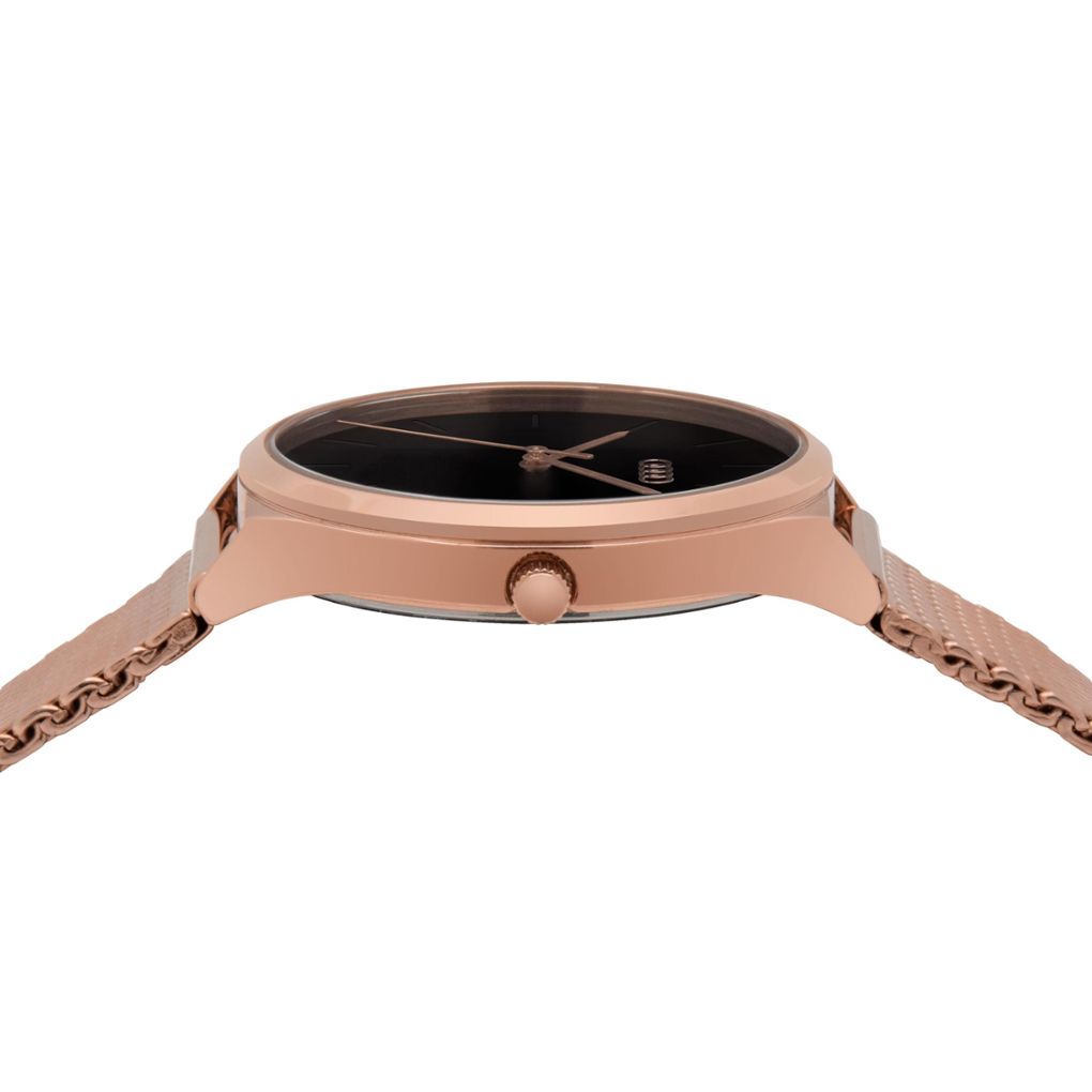 Audi Uhr, Damen, roségold/schwarz