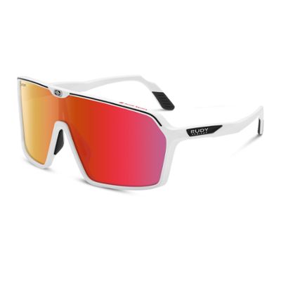 Audi Sport Sonnenbrille verspiegelt, weiß/rot