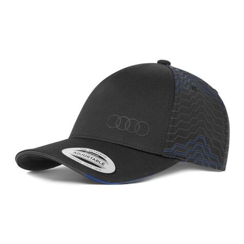 Audi Cap Flat Brim schwarz/grau
