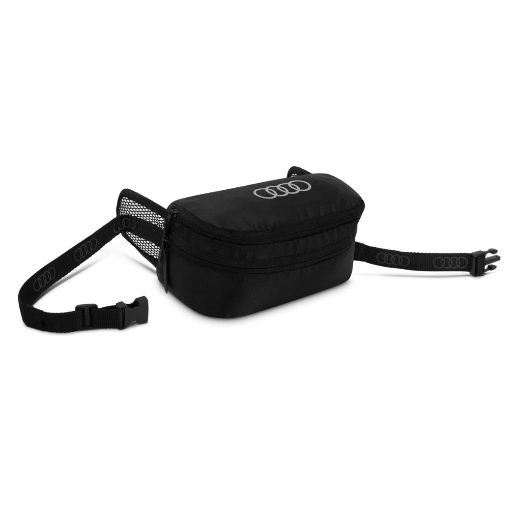 Audi Rucksack faltbar, schwarz