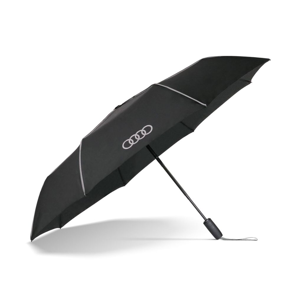 Audi Taschenschirm, schwarz