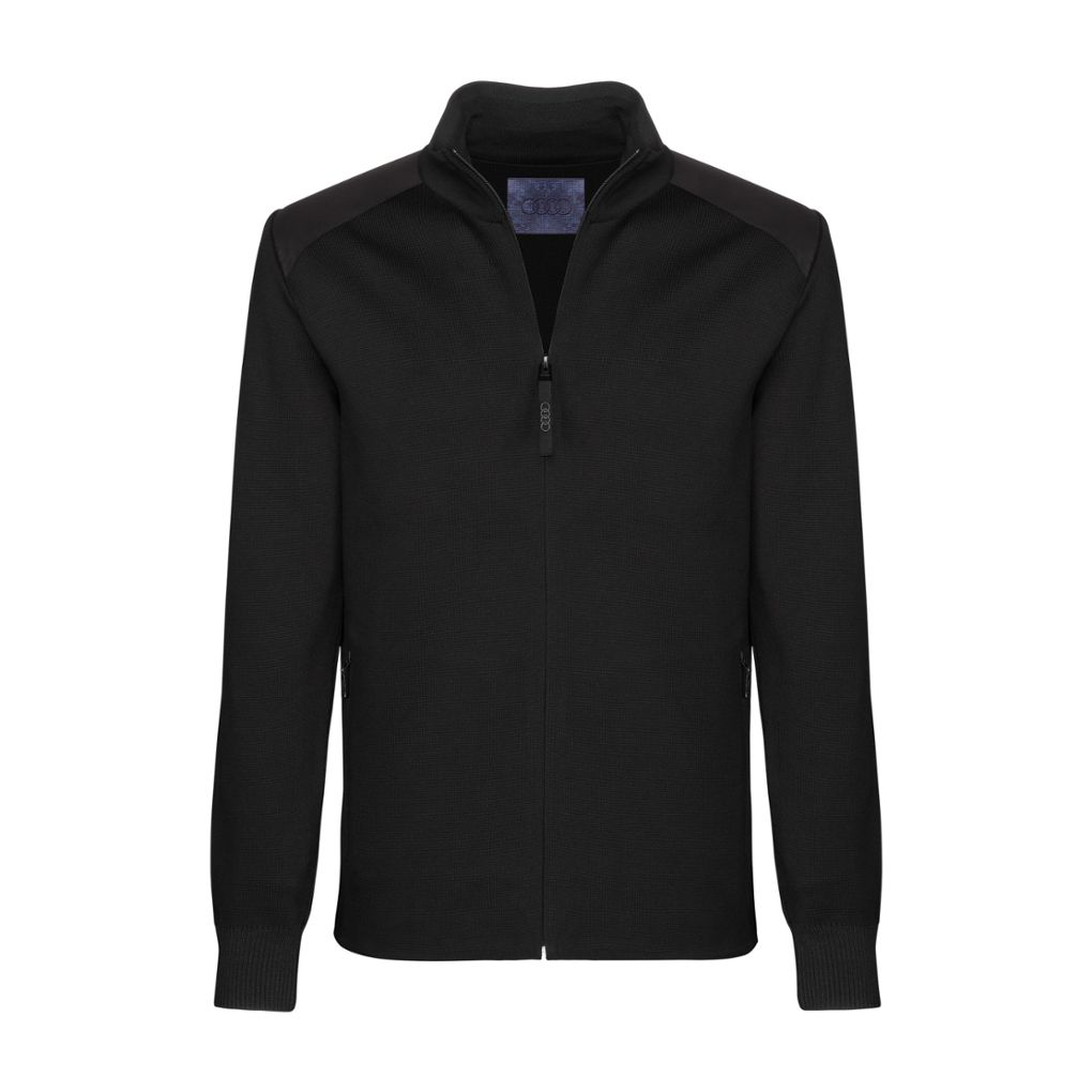 Audi Tec-Jacke, Herren, schwarz