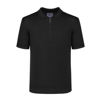 Audi Tec-Strickshirt, Herren, schwarz