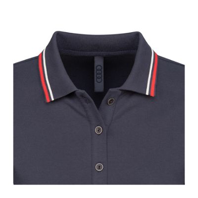 Audi Poloshirt, Damen, dunkelgrau