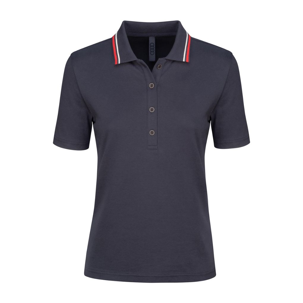 Audi Poloshirt, Damen, dunkelgrau