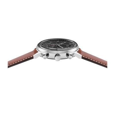 Audi Chronograph Solar, grau/braun