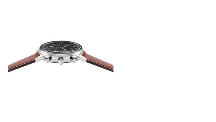 Audi Chronograph Solar, grau/braun