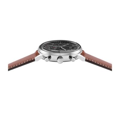 Audi Chronograph Solar, grau/braun