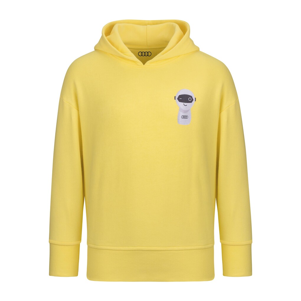 Audi Hoodie ADUI, Kinder, gelb, Größe: 134/140