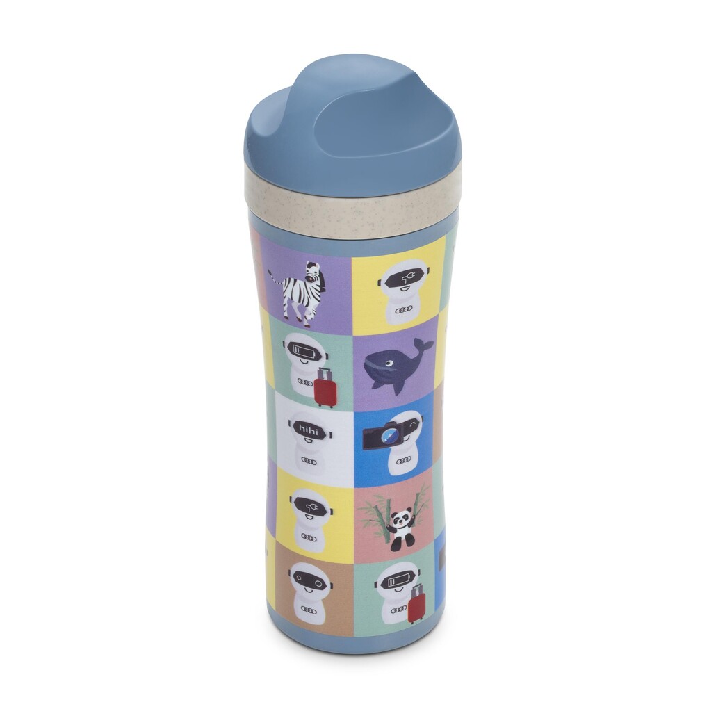 Audi Trinkflasche ADUI, Kinder, blau