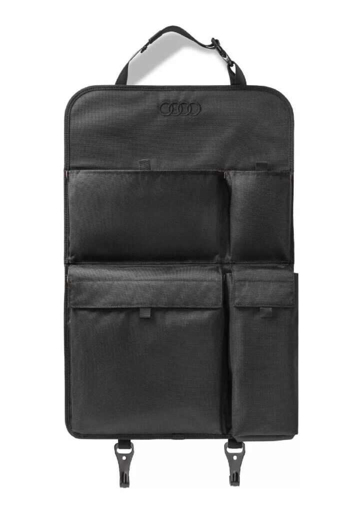 Audi Rückenlehnenschutz mit vier Aufbewahrungsfächern