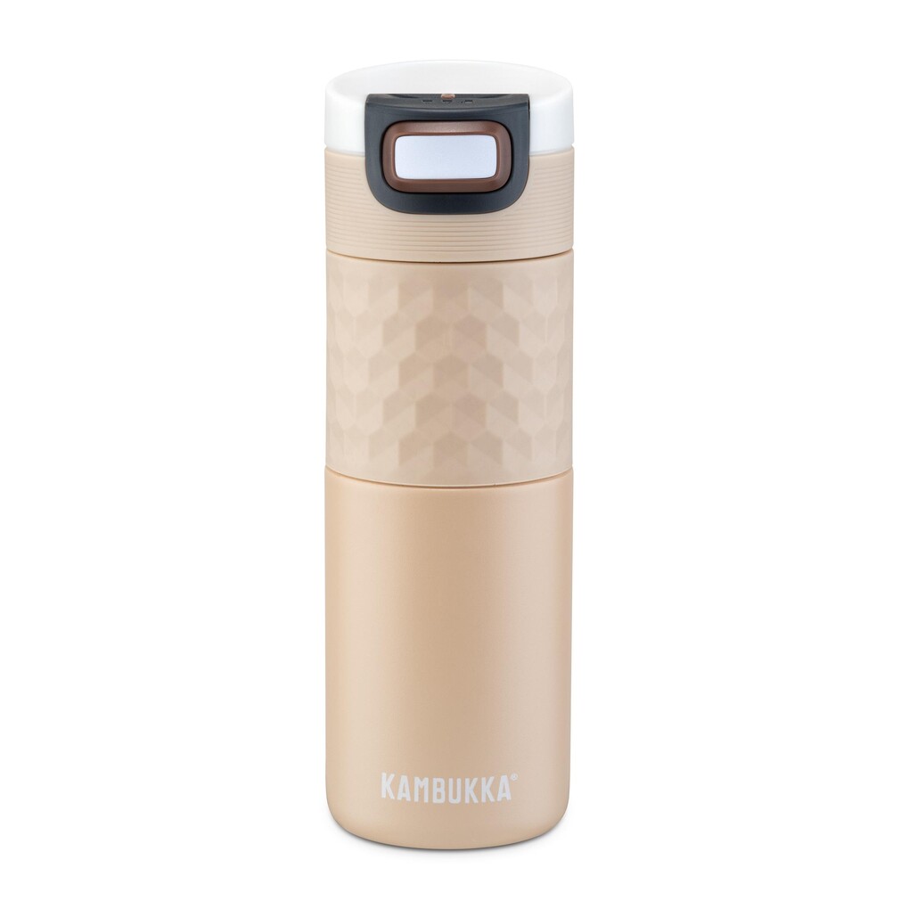 Audi Isolierbecher, Edelstahl, beige