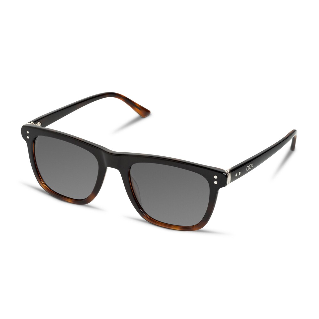 Audi Sonnenbrille, schwarz/Havana