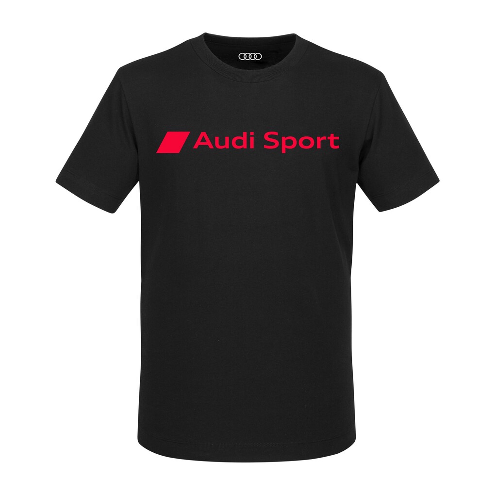 Audi Sport T-Shirt, Herren, schwarz
