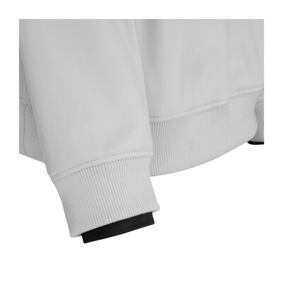 Audi Softshellhoodie, Unisex, hellgrau