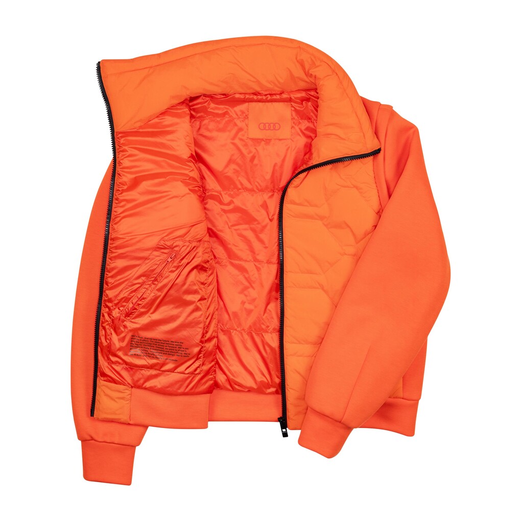 Audi Hybridjacke, Damen, orange