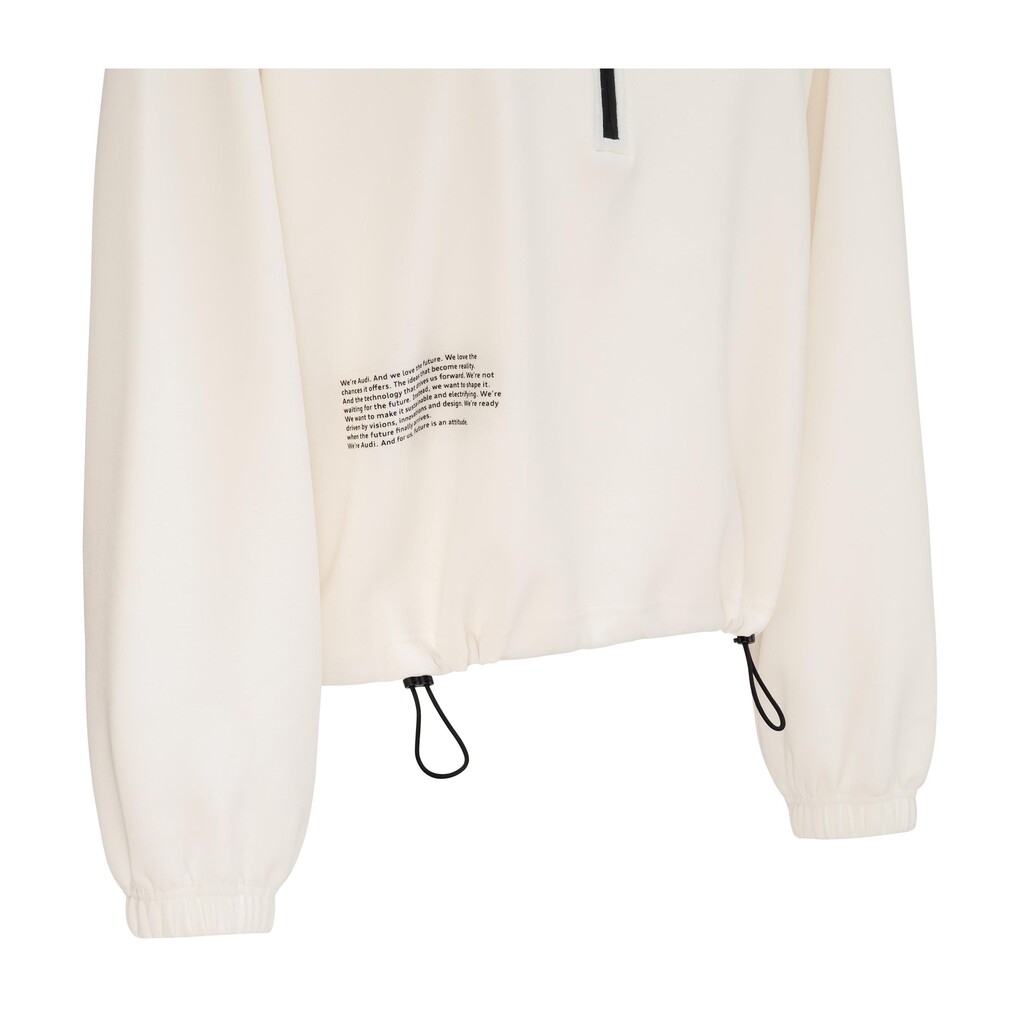 Audi Sweatshirt, Damen, creme