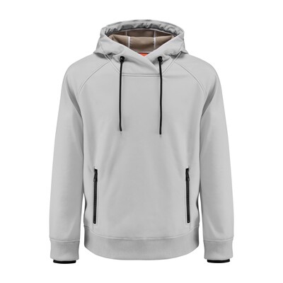 Audi Softshellhoodie, Unisex, hellgrau