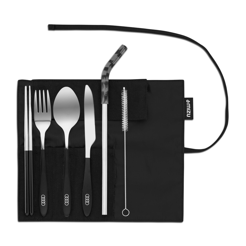 Audi Besteckset, schwarz
