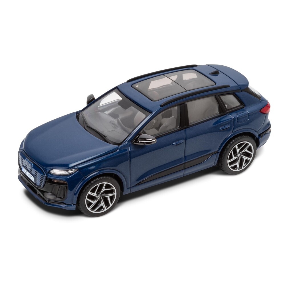 Audi Q6 e-tron, Ascariblau, 1:43