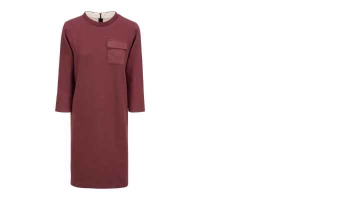 Audi Sweatkleid, Damen, bordeaux