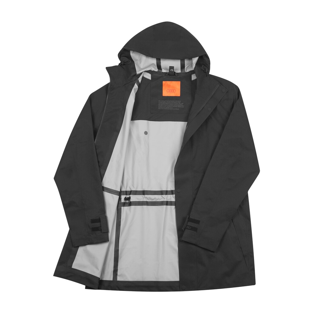 Audi Outdoorjacke, Herren, schwarz