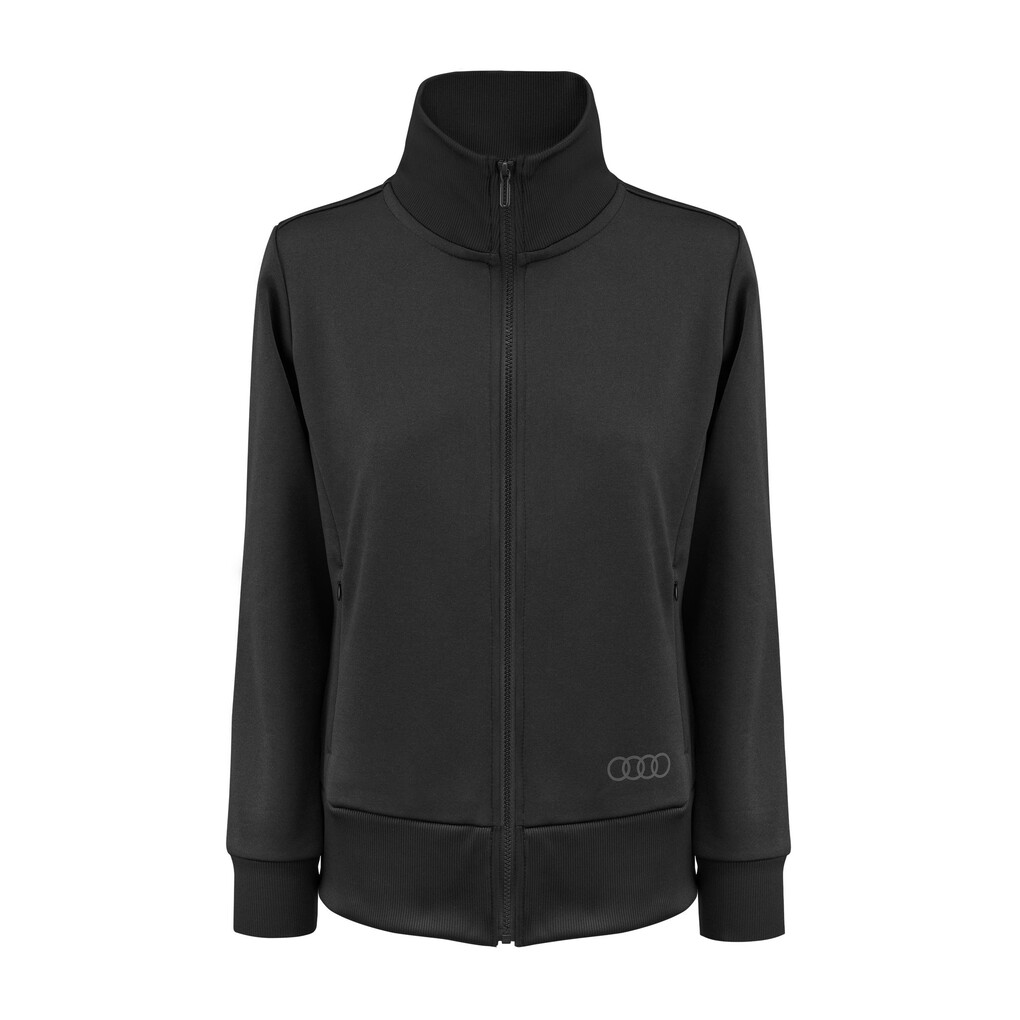 Audi Fleecejacke, Damen, schwarz
