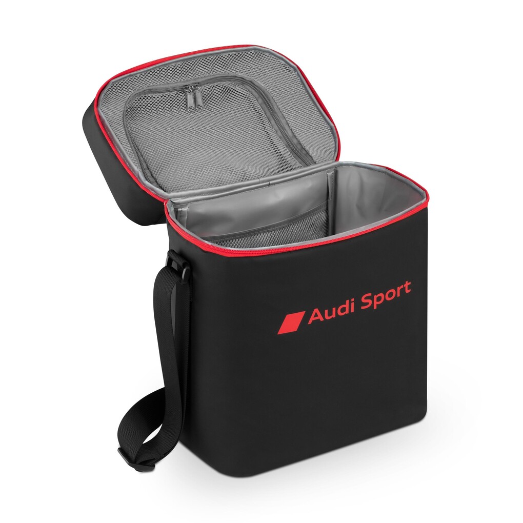 Audi Sport Kühltasche, schwarz/rot