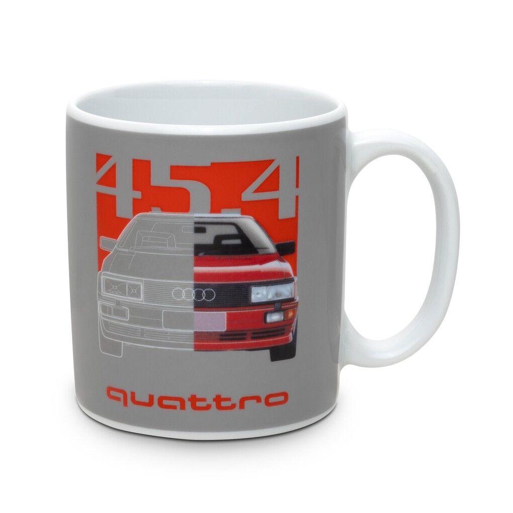 Audi quattro 45.4 Tasse, grau