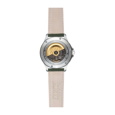 Audi Automatikuhr, silber/graugrün