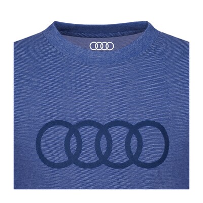 Audi T-Shirt Jungen, Kinder, blau