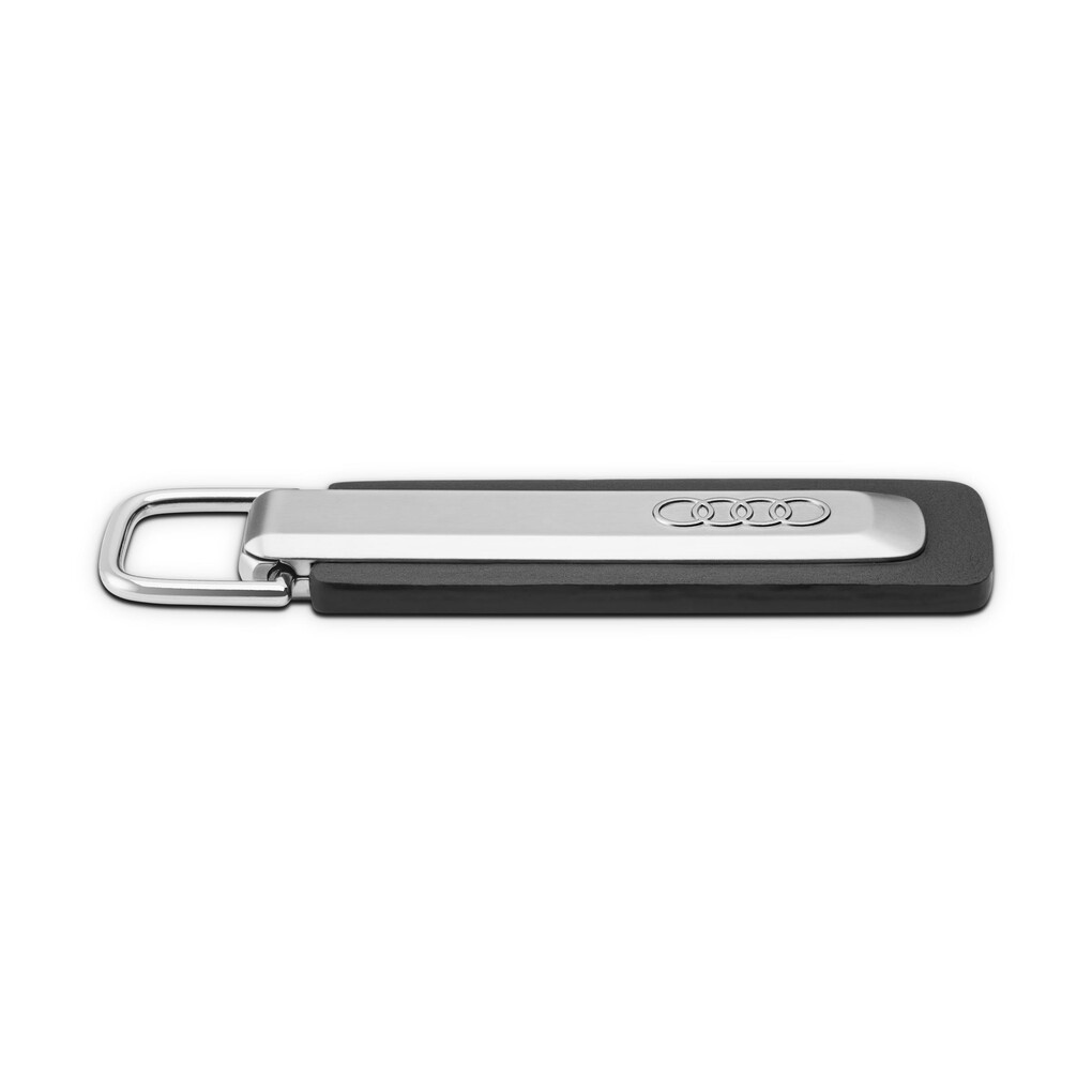 Audi Schlüsselanhänger Q3, silber/schwarz