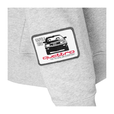 Audi Kaipola ´86 Hoodie, unisex, hellgrau