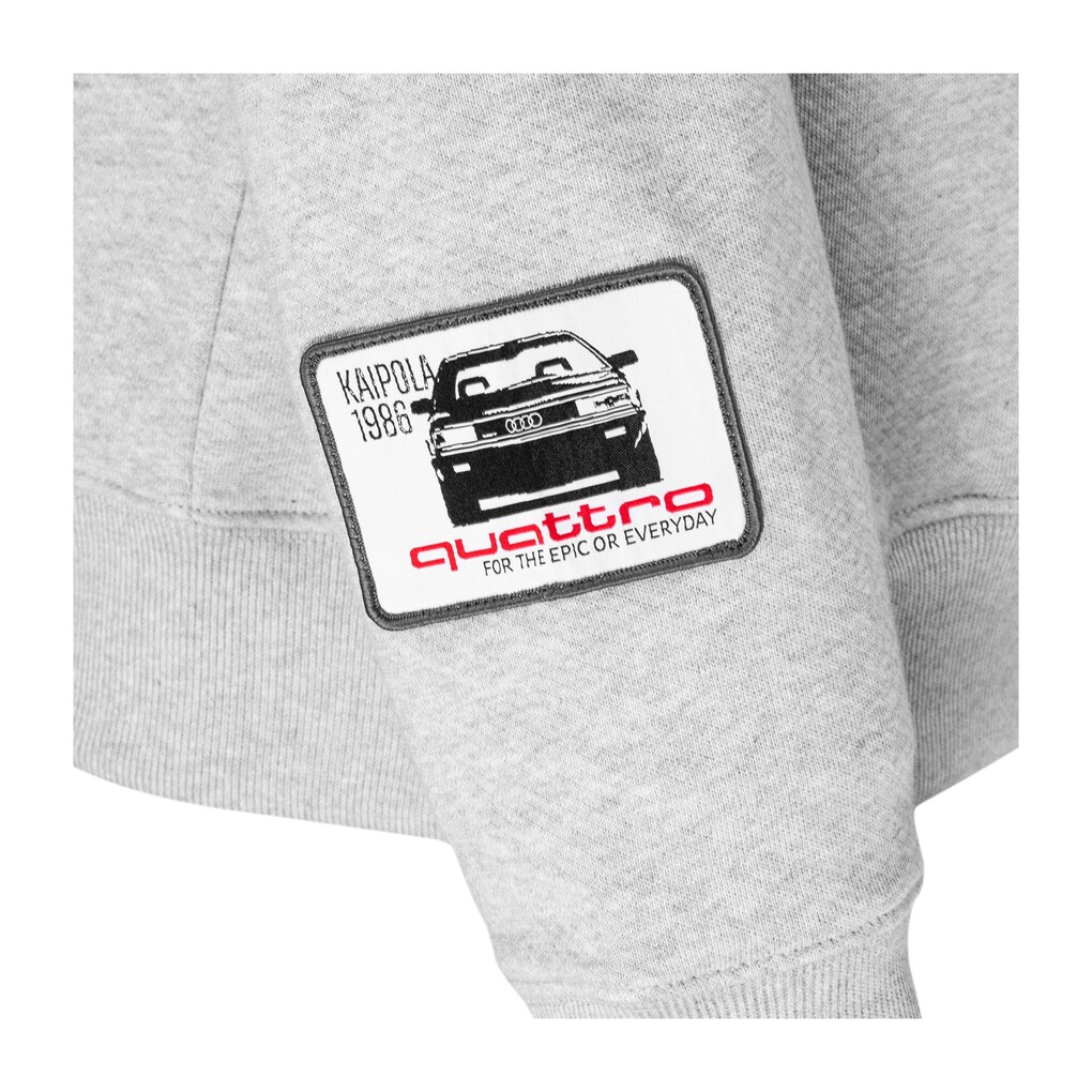 Audi Kaipola ´86 Hoodie, unisex, hellgrau