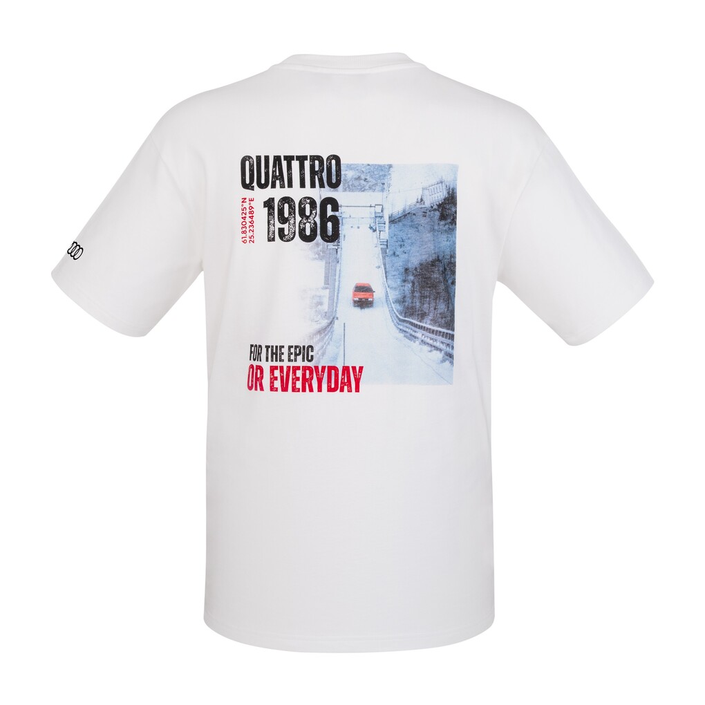Audi Kaipola ´86 T-Shirt, unisex, weiß