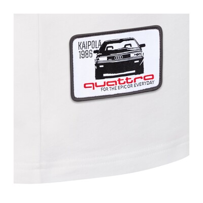 Audi Kaipola ´86 T-Shirt, unisex, weiß