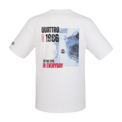 Audi Kaipola ´86 T-Shirt, unisex, weiß