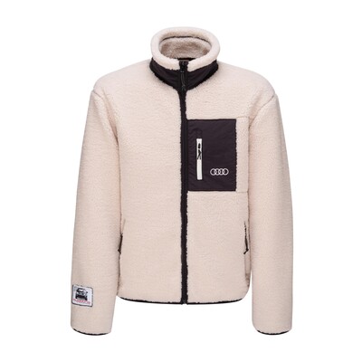 Audi Kaipola ´86 Fleecejacke, unisex, offwhite