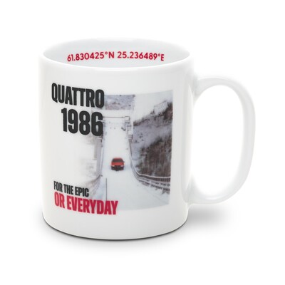 Audi Kaipola `86 Tasse, weiß
