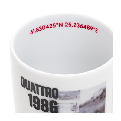 Audi Kaipola `86 Tasse, weiß