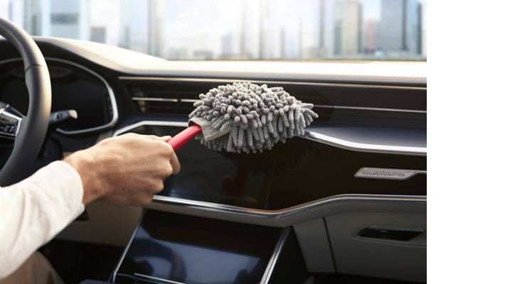 Audi Microfaserbürste für alle Oberflächen